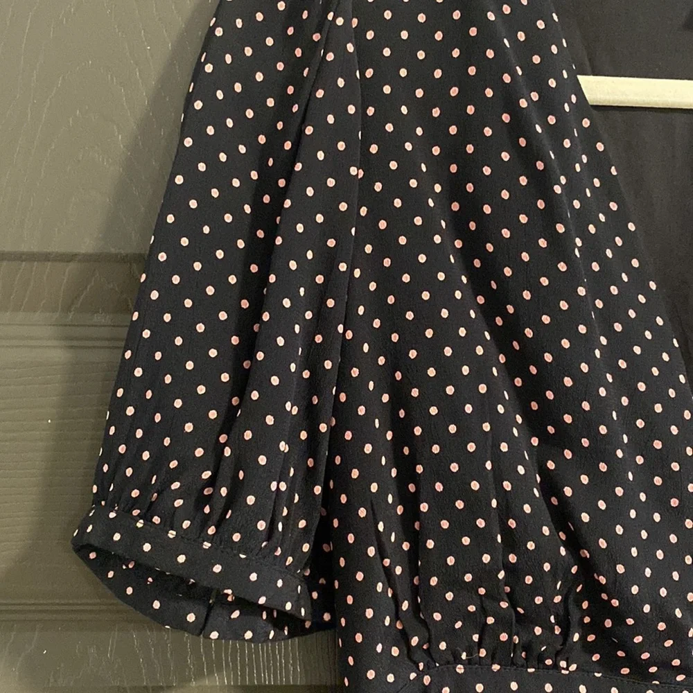 Cleobella Avery Dress Mini Polka Dots with V-Neck - Picture 6 of 10
